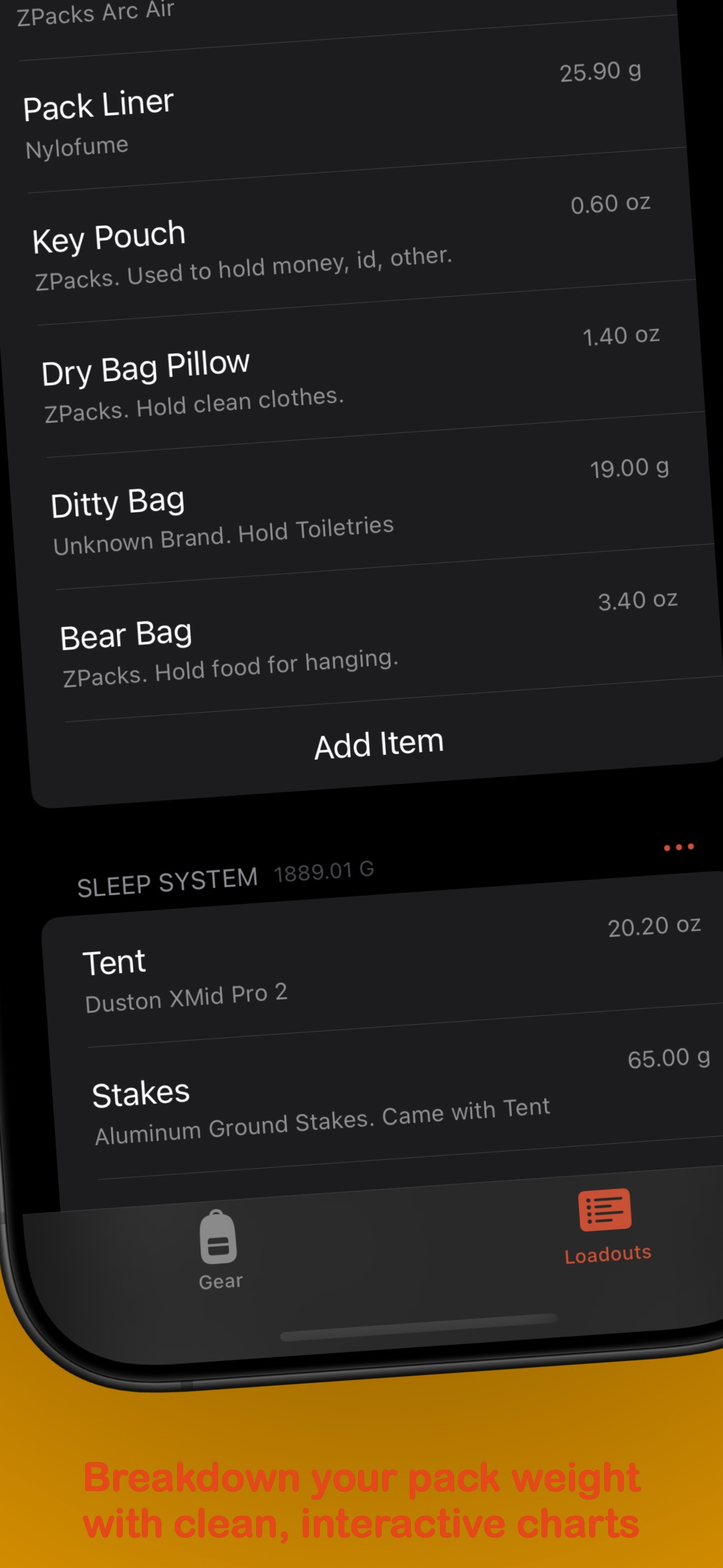 Screenshot of Gear Garage